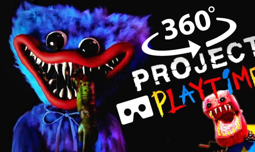 360° Project Playtime is OUT! We Can Play as HUGGY?! in VR