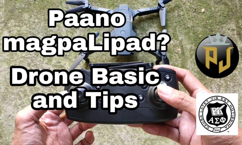 how to fly drone (tagaLog)