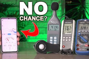 Smartphone vs. Real Meters for Sound and Light Measurement?