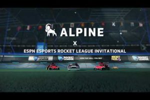 Alpine Esports | ESPN Esports Rocket League Invitational | Announcement Video