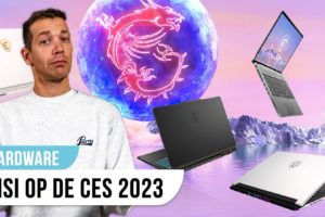 De nieuwste laptops en gadgets van MSI! - CES 2023