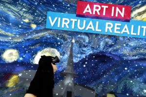 Step Inside Van Gogh's "Starry Night" with Virtual Reality! | Art Attack Master Works
