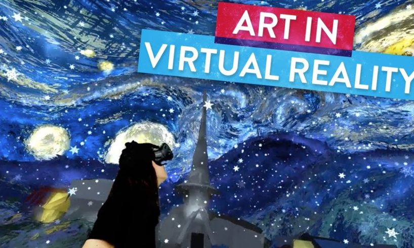 Step Inside Van Gogh's "Starry Night" with Virtual Reality! | Art Attack Master Works