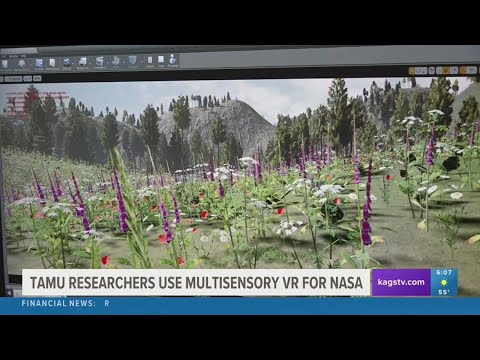 Texas A&M researchers are using multisensory virtual reality to help NASA astronauts