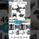 Drone camera with 480P 4K Camera Live Video,WiFi FPV Drone for Adults with 4K HD 120 80% off
