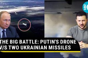 Russian drone camera: 2 anti-aircraft missiles fail to take down Putin's flying death machine