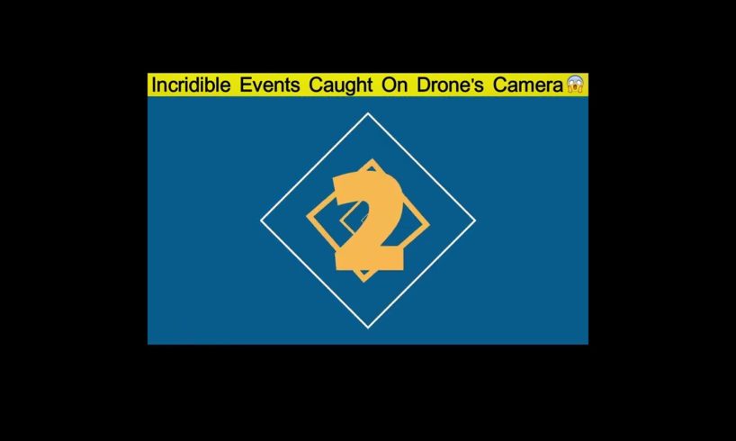 Something Incridible Caught In Drone's Camera | #facts