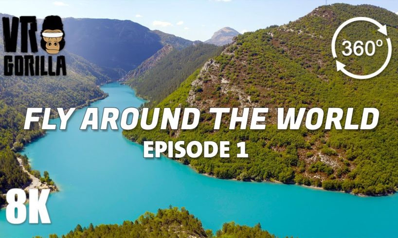 Fly Around the World - Episode 1 - 8K 360 VR Video