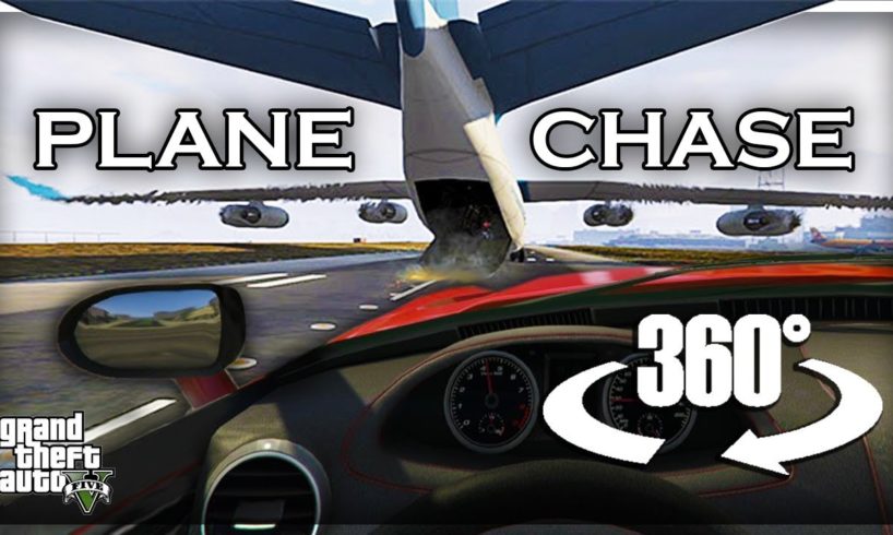 Virtual Reality Airport Chase | GTA V 360° Experience