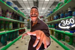 360° Dance That One Guy Skibidi in Supermarket | VR Video 4K