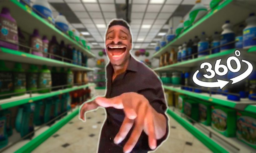 360° Dance That One Guy Skibidi in Supermarket | VR Video 4K