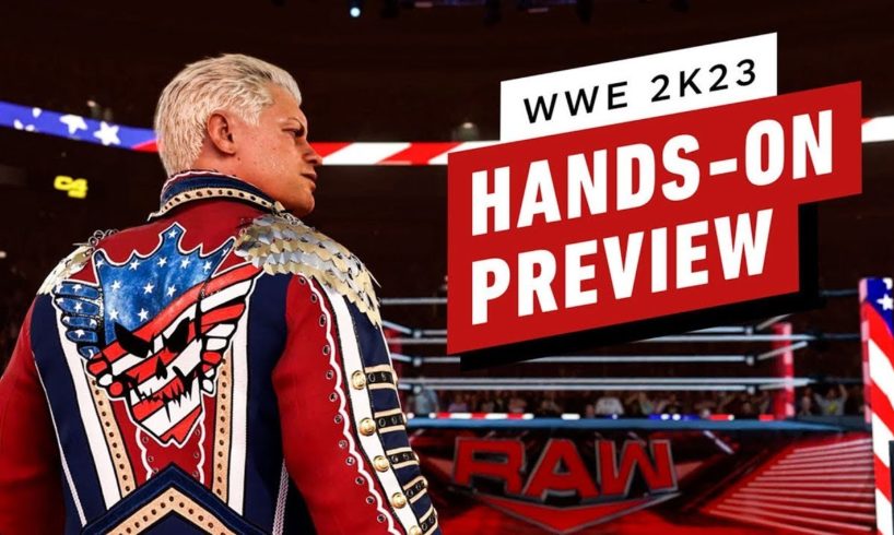 WWE 2K23 Hands-On Preview