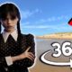 360 Wednesday Addams Finding Challenge #2 But it's 360 degree video | VR 360