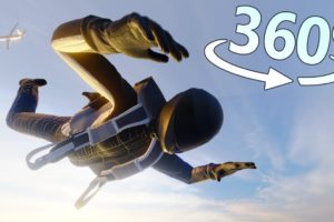 Skydiving From 5000 METERS Experience in 360° VR/4K