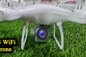RC DRONE Camera পানির দামে ড্রোন ক্যামেরা Q3 WIFi HD Camera Drone Unboxing Review || Water Prices