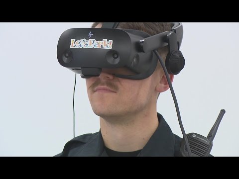 Virtual reality helps destress police