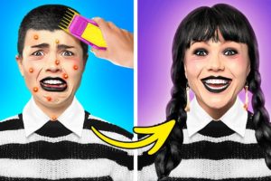 Extreme MAKEOVER for WEDNESDAY!! Ultimate TikTok BEAUTY GADGETS by La La Life Games