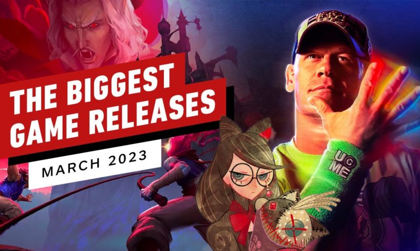The Biggest Game Releases of March 2023