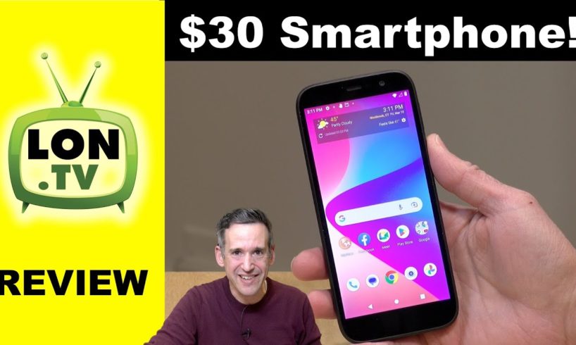 I bought a $30 Smartphone ! Tracfone Blu View 2 Review