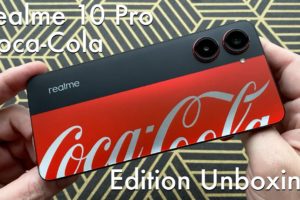 Realme 10 Pro Coca-Cola Edition ($250) unboxing: a refreshing partnership :)