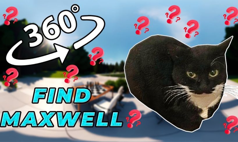 Maxwell The Cat 360° - FIND MAXWELL| VR/360 Video 🔎
