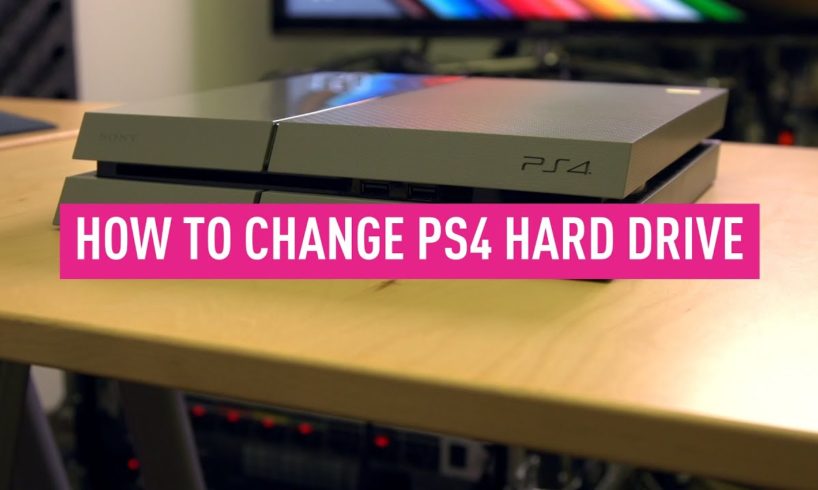 How to upgrade your PS4 hard drive