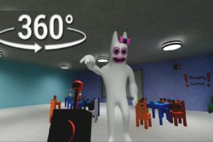 360° VR | Garten of Banban 2 gameplay in 360 Video | Escape from Banbaleena's Classroom