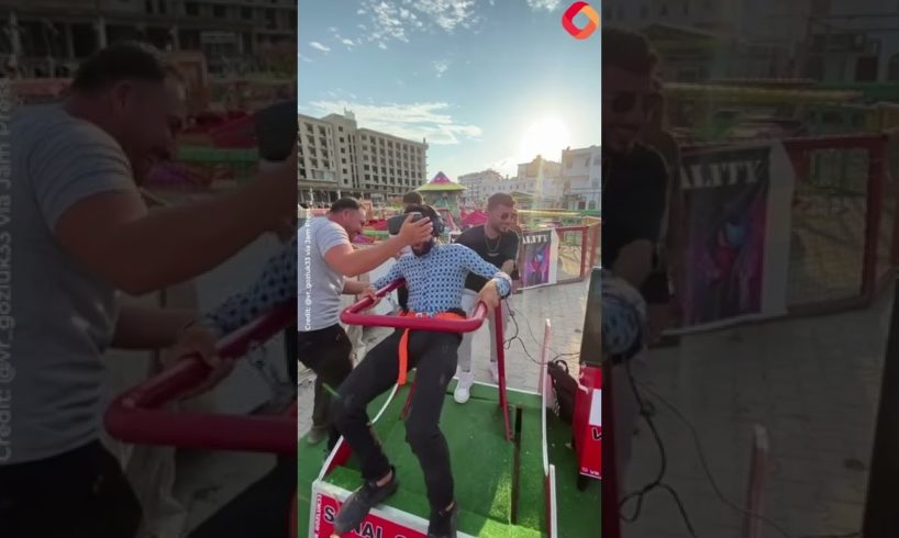 Hilarious clip of man trying VR goes viral – with panicked user screaming at life-like game