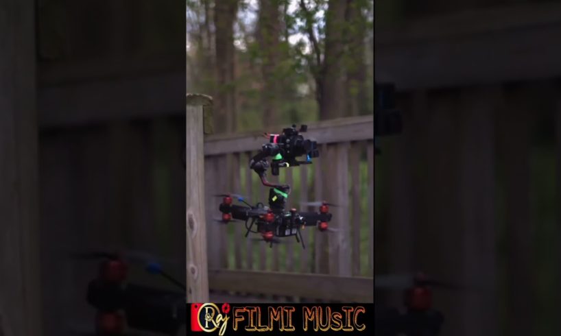Drone camera making video