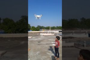 Drone fly ✈️✈️ 4 year girl         4 साल की लड़की ने उड़ाया 2 लाख का ड्रोन 🥳