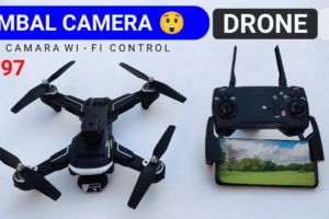 S 97 Best Drone HILLSTAR Foldable Obstacle Avoidance  With 4K HD Camera Unboxing