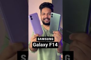 Samsung Galaxy F14 5G Smartphone unboxing & Review in #shorts #techplusgadgets