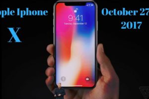 Apple Iphone X. The Greatest Smartphone Ever ?