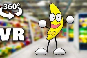 360° Video || Peanut Butter Jelly Time - Supermarket || VR