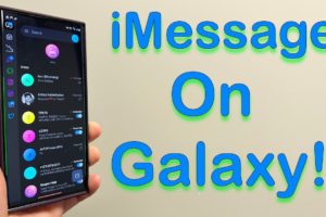 Samsung Galaxy Smartphones Now Have Access To Apple's iMessage and It's GLORIOUS!