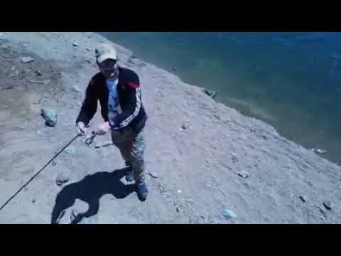 Fisherman Aki - caught a drone camera with spinning fishing #adventure #fishing #nature