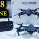 সস্তায় ড্রোন ক্যামেরা, D18 Drone Camera Unboxing || Flying Video Test || Water Prices Drone