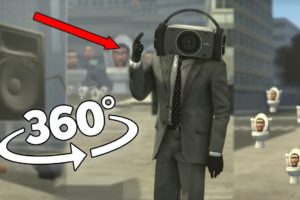 Skibidi Toilet Finding Challenge 360º VR Video