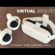 How to make a Virtual Reality headset and controllers (tools and weights included)