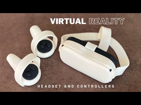 How to make a Virtual Reality headset and controllers (tools and weights included)