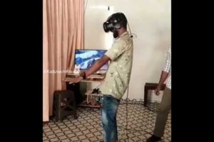 First experience in Virtual Reality 😌  |Funny VR fails|Kerala| #Virtual_Reality