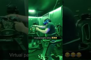 VR gaming looks like a great time 😂| #shorts