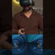 VR Gaming Headset with Controllers! #shorts