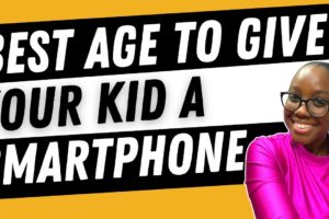 What age should kids get smartphones?