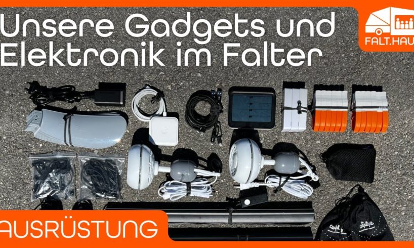 Die 15 Gadgets in unserer Faltcaravan-Elektroniktasche