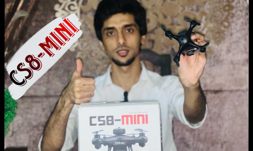 CS8 mini drone | unboxing and review | 4k camera 🔥
