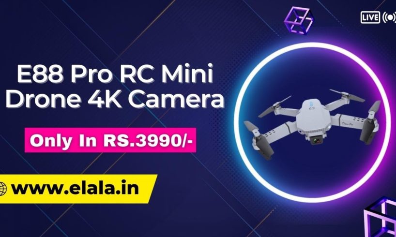 E88 Pro Rc Mini Drone 4k Camera