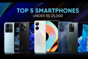 Top5 smartphones under 25000