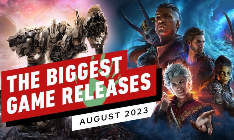 The Biggest Game Releases of August 2023