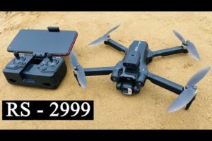 Best Dual Camera Foldable Drone With Wi-Fi App Control & Brushless Motor